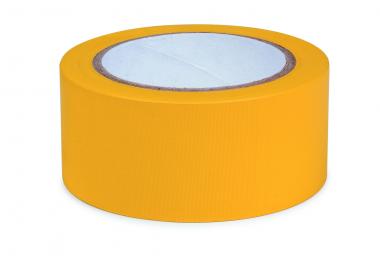 Primo PVC-Schutzband-quergerillt, Farbe: gelb 