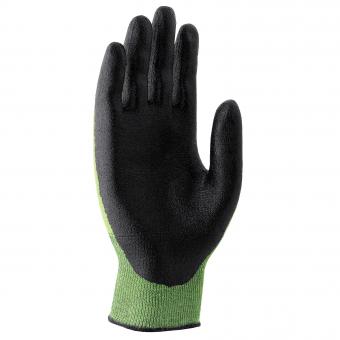 UVEX Schnittschutz-Handschuh C500 wet, Farbe:lime/anthrazit 