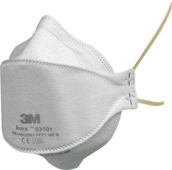 3M™ Atemschutzmaske 9310+ FFP1 NR D(hygienisch einzelverpackt) 