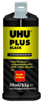 UHU PLUS BLACK - Doppelkammersystem 