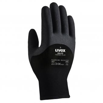 UVEX Handschuh unilite thermo plus, schwarz 
