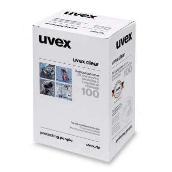 UVEX Feuchtreinigungstücher für alle uvex Brillenscheiben 