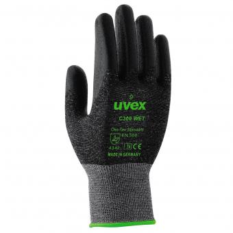 UVEX Schnittschutz-Handschuh C300 wet, anthrazit 