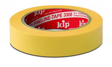 Kip® 3308 FineLine-Tape Washi - Profi Qualität, Farbe: gelb 