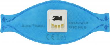 3M™ Atemschutzmaske 9422+ FFP2 NR D(hygienisch einzelverpackt) 
